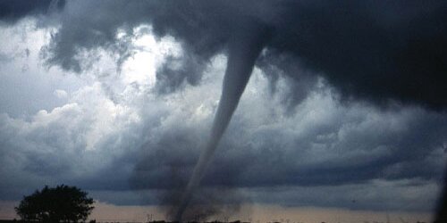 an image of a tornado