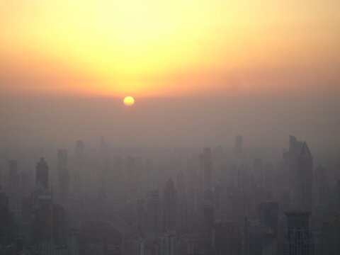 Shanghai sunset