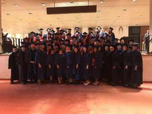 Graduates and Faculty of the School of Earth, Society and Environment, 2019